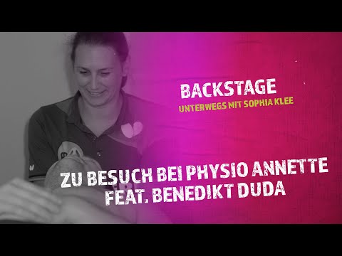 Zu Besuch bei Physio Annette feat. Benedikt Duda I Backstage - Unterwegs mit Sophia