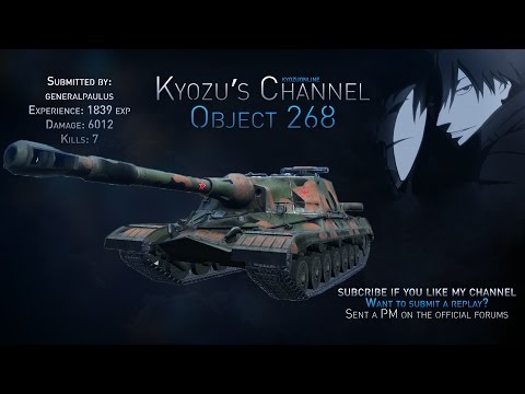 World of Tanks - GeneralPaulus - Object 268 - 7 kills, 6k damage