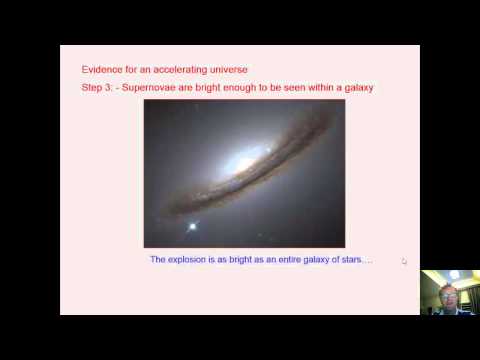 The accelerating expanding universe