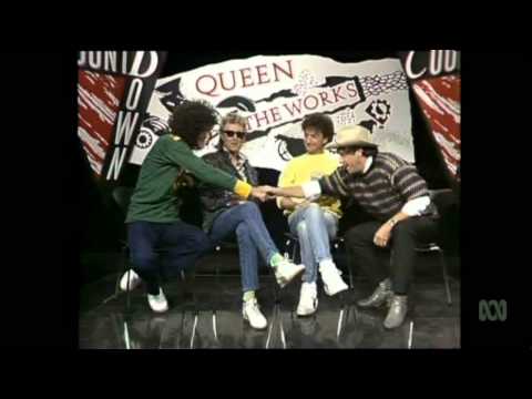Countdown (Australia)- Molly Meldrum Interviews Queen- April 21, 1985