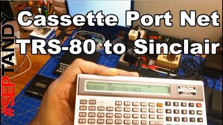 #SepTandy 2021 - RetroLAN Redux: TRS-80 BASIC loaded into Sinclair ZX81