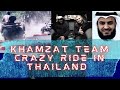 Khamzat Chimaev Team Insane Car Bike Ride In Thailand Khabib Nurmagomedov Meet Rashid Al Afasy