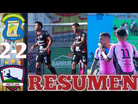 Mixco vs Mictlán 2-2 SUMMARY AND GOALS MATCHDAY 9 CLOSING TOURNAMENT 2026