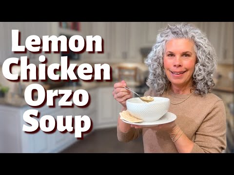 This Lemon Chicken Orzo Soup Is Light, Cozy & SO Good