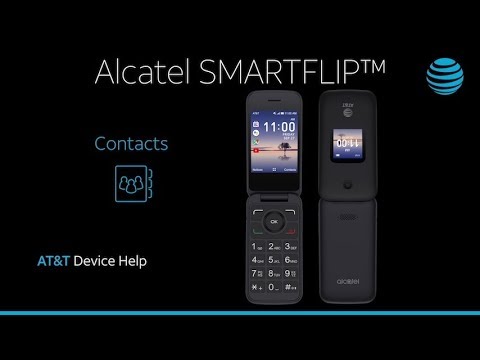 Learn about Contacts on the Alcatel SMARTFLIP | AT&T Wireless