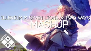 Illenium X Seven Lions - Free Fall X Worlds Apart (Two Ways Mashup) | Melodic Dubstep