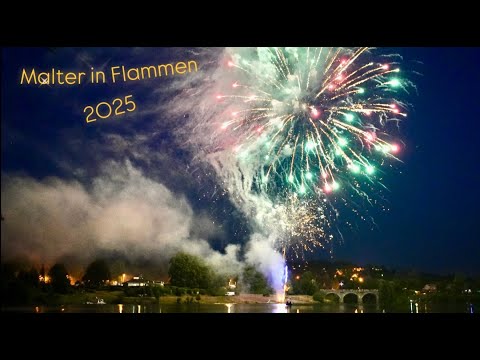 Malter in Flammen 2025 -  Das Feuerwerk 19.07.2025