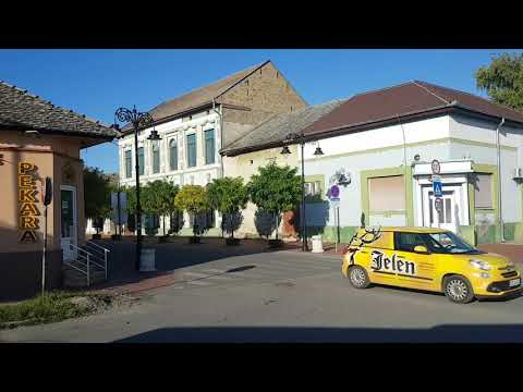 Srbobran - vožnja kroz varoš