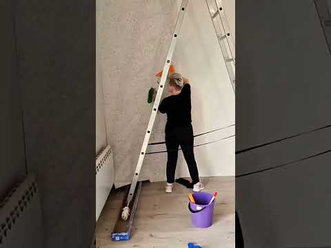 фото поклейка обоев 0