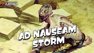 Ad Nauseam is Disgusting! | Timeless BO1 | MTG Arena