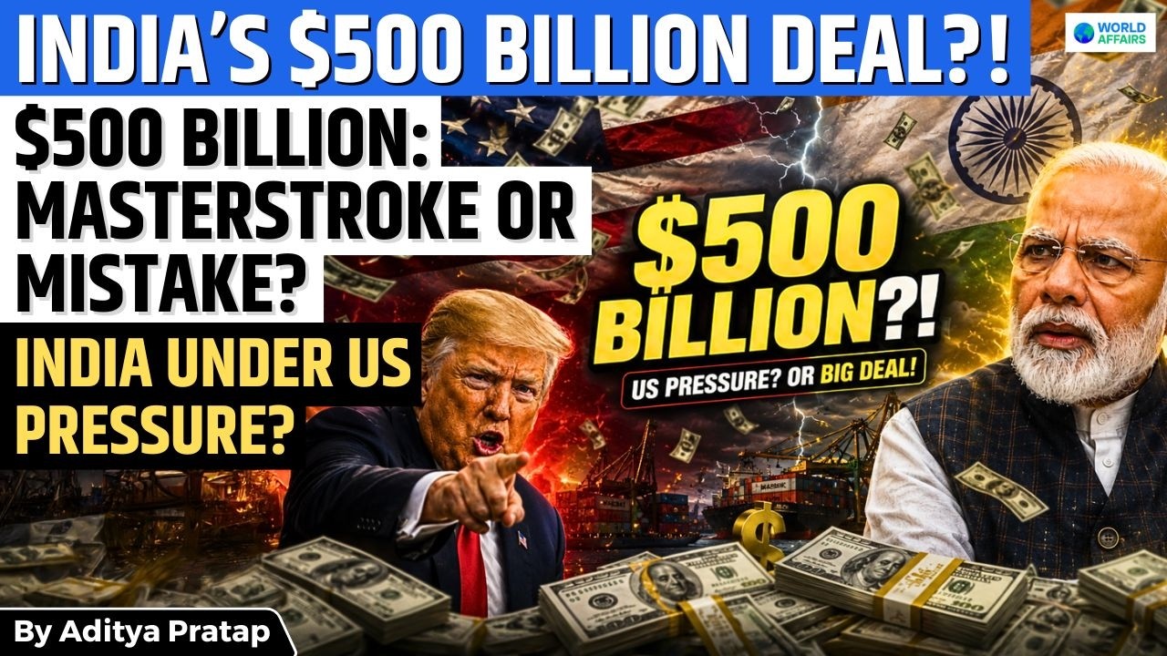 $500 Billion Deal Shocker! Why Experts Are Questioning India’s US Trade Move