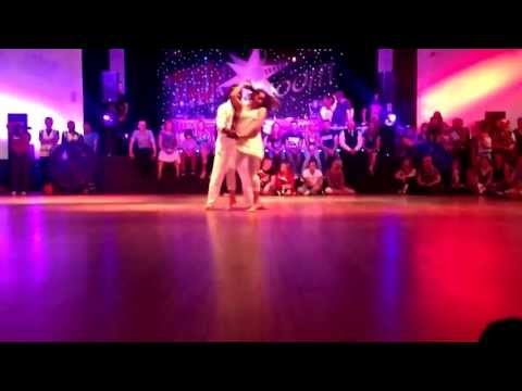 Ekow and Sophie doing a Zouk show at southport