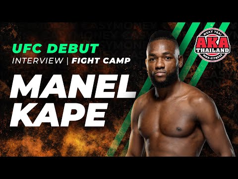 Manel Kape prepares for his UFC Debut! | AKA Thailand