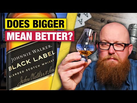 Johnnie Walker Black Label - 12 Year Old Blended Scotch Whisky Review