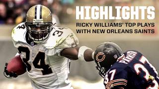 Ricky Williams Highlights | Top Plays with the Saints