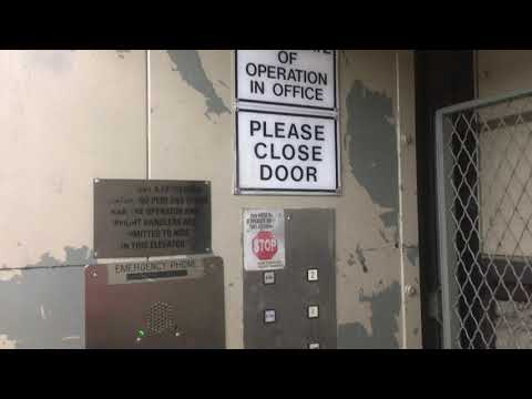 Vintage Montgomery/General Oil Hydraulic freight Elevator - Westmoreland Mall - Hempfield Twp., PA