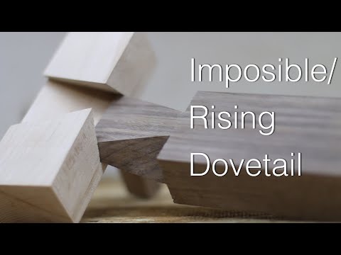The 30 Day Joinery Challenge: The Impossible or Rising Dovetail