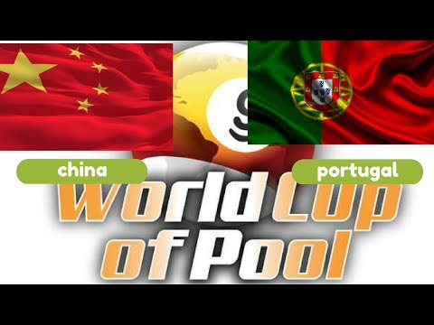 China v Portugal 1080p   World Cup Of Pool 2017 9 ball Round 1
