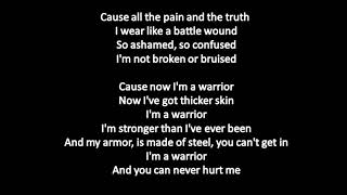 Demi Lovato - Warrior (Lyrics | Lyric Video)