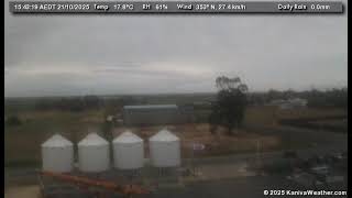 21 October 2025 - East Facing WeatherCam Timelapse
