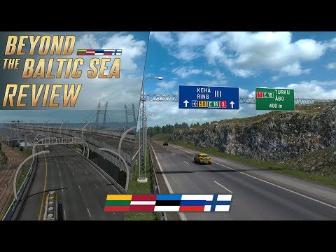 ETS2 Beyond the Baltic Sea DLC Review - Drive in Baltic States - Euro Truck Simulator 2 @SCSsoftware
