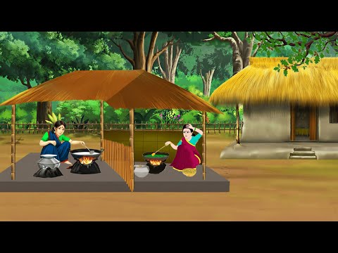 दो बहनों का  ससुराल  | Hindi Story | Hindi kahani | moral stories | cartoon story 