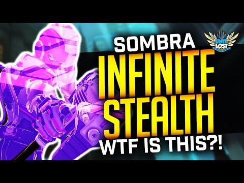 Overwatch - INFINITE STEALTH WTF! Insane Sombra Buff!