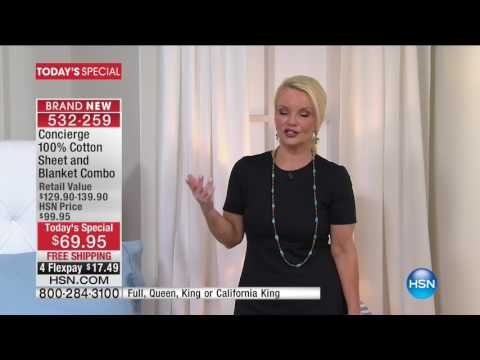 HSN | Concierge Collection Bedding 05.17.2017 - 03 PM