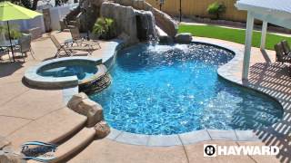 preview picture of video 'Orange County Custom Swimming Pools  - PacWest Pools'