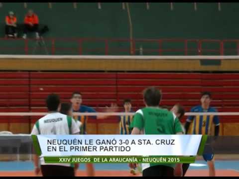 Juegos Araucanía 2015 - Voley Masculino - Bernandini Bisso