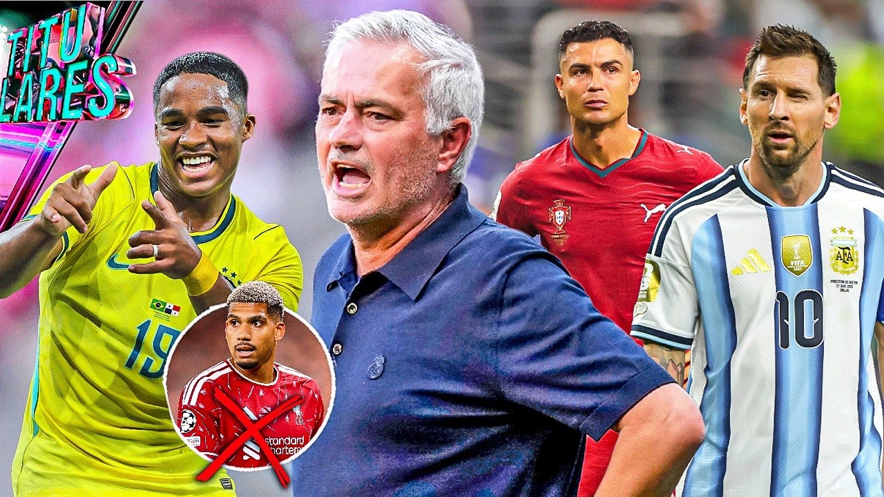 Mou lo advirtió: falta un medio | ¡Endrick titular! | “CR7 mi ídolo, pero Messi…” | NO a Araujo