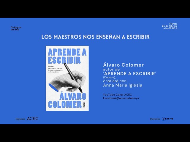 Vídeo relacionado con Aprende a escribir: Métodos, disciplinas y talentos de los grandes autores contemporáneos