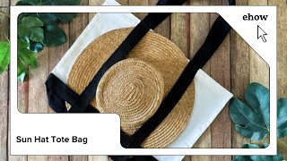 Sun Hat Tote Bag