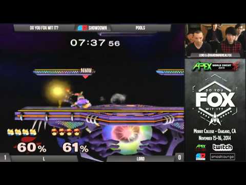 DYFWI Day 1 - Round 1 Pools: L (Fox) vs Lord (C. Falcon)