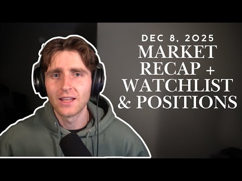 Market Recap + Watchlist & Positions – Dec 8, 2025