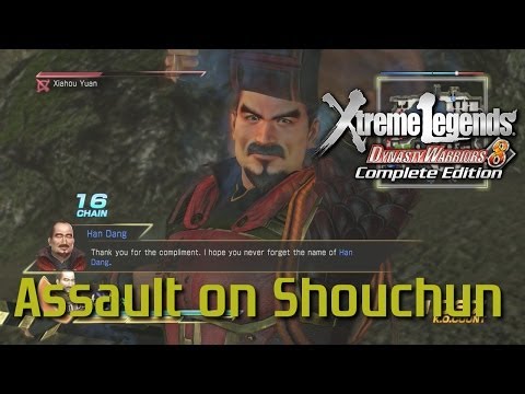 Dynasty Warriors 8 Xtreme Legends | Assault on Shouchun (Wu Xtreme Legend Stages Ep.1)