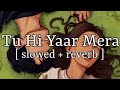 Tu Hi Yaar Mera [ slowed + reverb ] || Arijit Singh || Lofi Audio