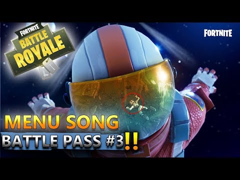 NEW Fortnite Battle Royale: BattlePass Season 3 Menu Song