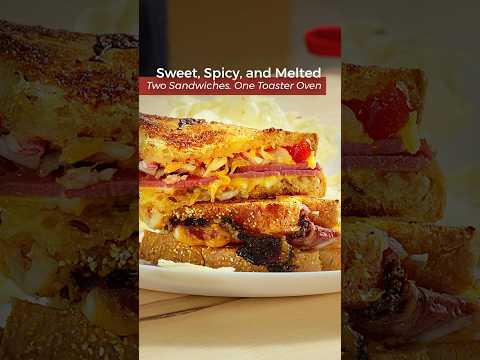 I Made the PERFECT Baked Sandwiches Using My Toaster Oven