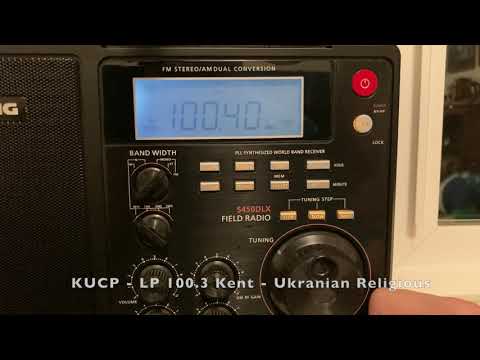 Seattle FM Radio Bandscan