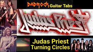 Turning Circles - Judas Priest - Guitar + Bass TABS Lesson