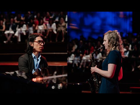 Shape of my Heart (Sting) | Sax & Piano Cover | UvA Graduation Performance 2022 (Concertgebouw)