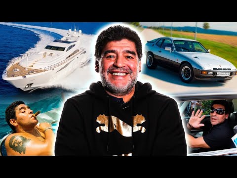 A Vida Luxuosa de Maradona: Mansões, Carros e Fortuna da Lenda do Futebol Argentino!