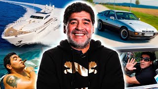 A Vida Luxuosa de Maradona: Mansões, Carros e Fortuna da Lenda do Futebol Argentino!
