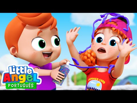Capa de Jack Aprende a se Comportar no Acampamento! | Canal do Joãozinho - Little Angel Português