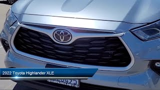 2022 Toyota Highlander XLE Fairfield, Vacaville, Vallejo, Napa, Benicia