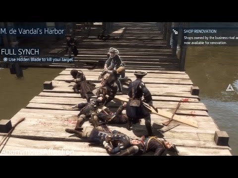 Assassin's Creed: Liberation HD - Walkthrough Part 2 - Business Rivals:  M. de Vandal's Harbor
