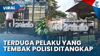 VIRAL VIDEO Penangkapan Terduga Pelaku Penembakan Polisi di Lampung, Terdengar Letusan Senjata Api