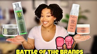 Twist Out ft: Design Essentials VS Shea Moisture