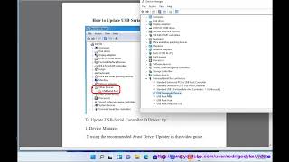 Download & Update USB-Serial Controller D Drivers on Windows 11/10/8/7 (7/12/2023 Updated)